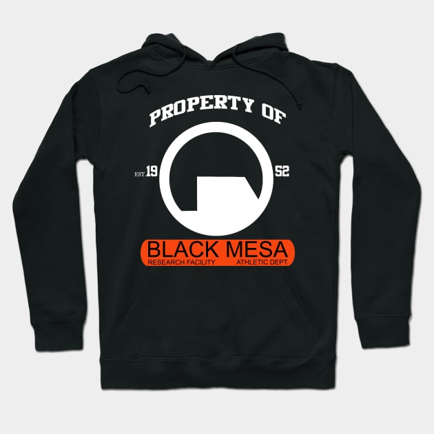 Black Mesa Athletic Dept Hoodie by ExplodingZombie